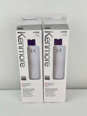 2 Pack - Kenmore 469081 Refrigerator Water Filter